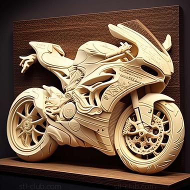 3D model Ducati 899 Panigale (STL)